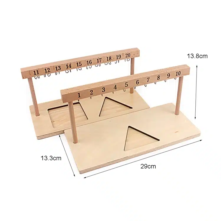 Cadre de perles pour apprendre à compter de 1 à 10 et de 11 à 20 – Image 4