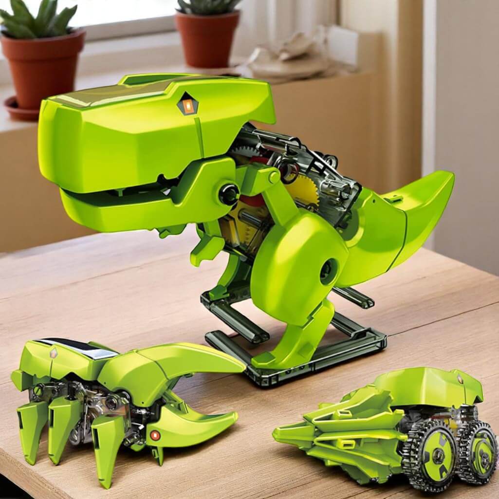 Dinosaure Énergie Solaire 3 en 1