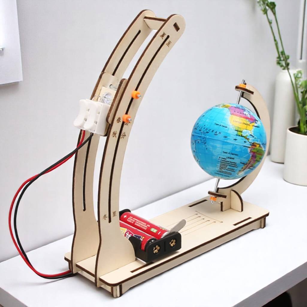 Globe d’Alternation Jour et Nuit Éducatif DIY – Image 2