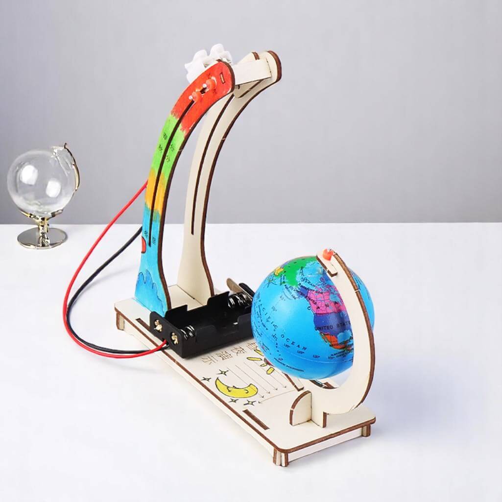Globe d’Alternation Jour et Nuit Éducatif DIY – Image 3
