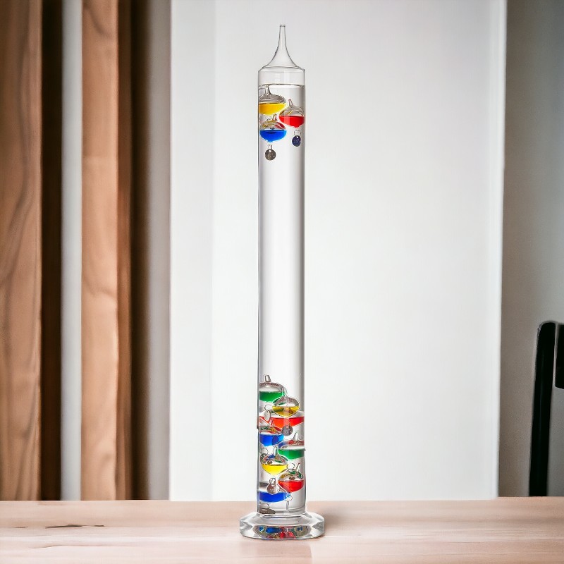 Thermomètre de Galilée Géant 11 Boules 64 cm
